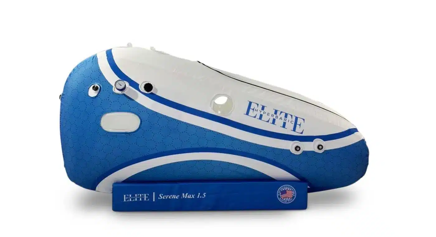 Elite Serene Max sitting hyperbaric chamber