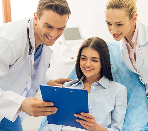 Urgent care exam room at Millennium Medical Care Reston