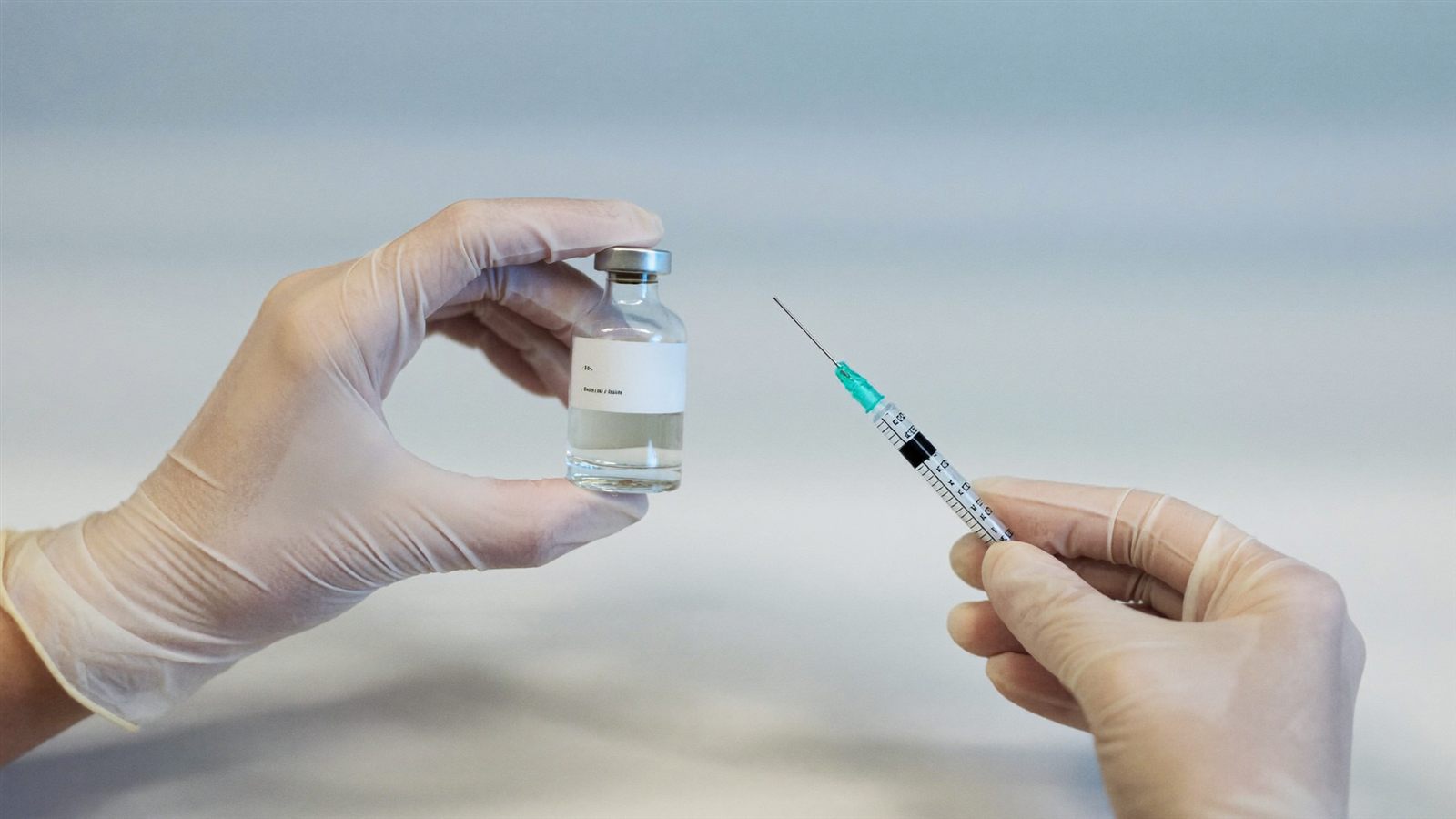Lab technician preparing an in-office testing sample at Millennium Medical Care Reston