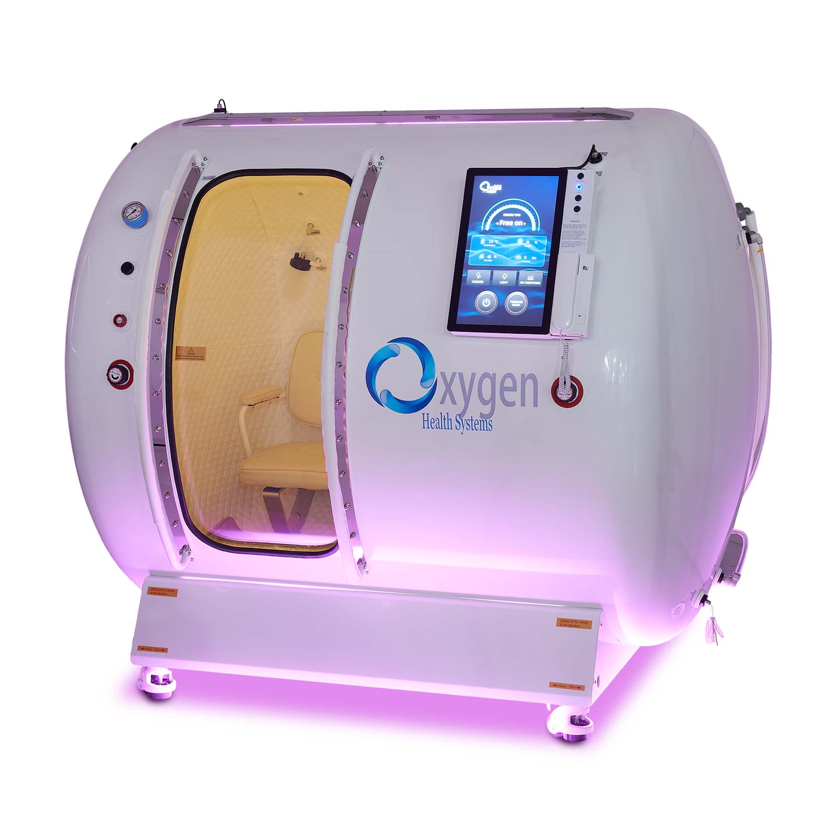 64in x 79in Hyperbaric Oxygen Chamber Hard Shell Multiplace - 2.0