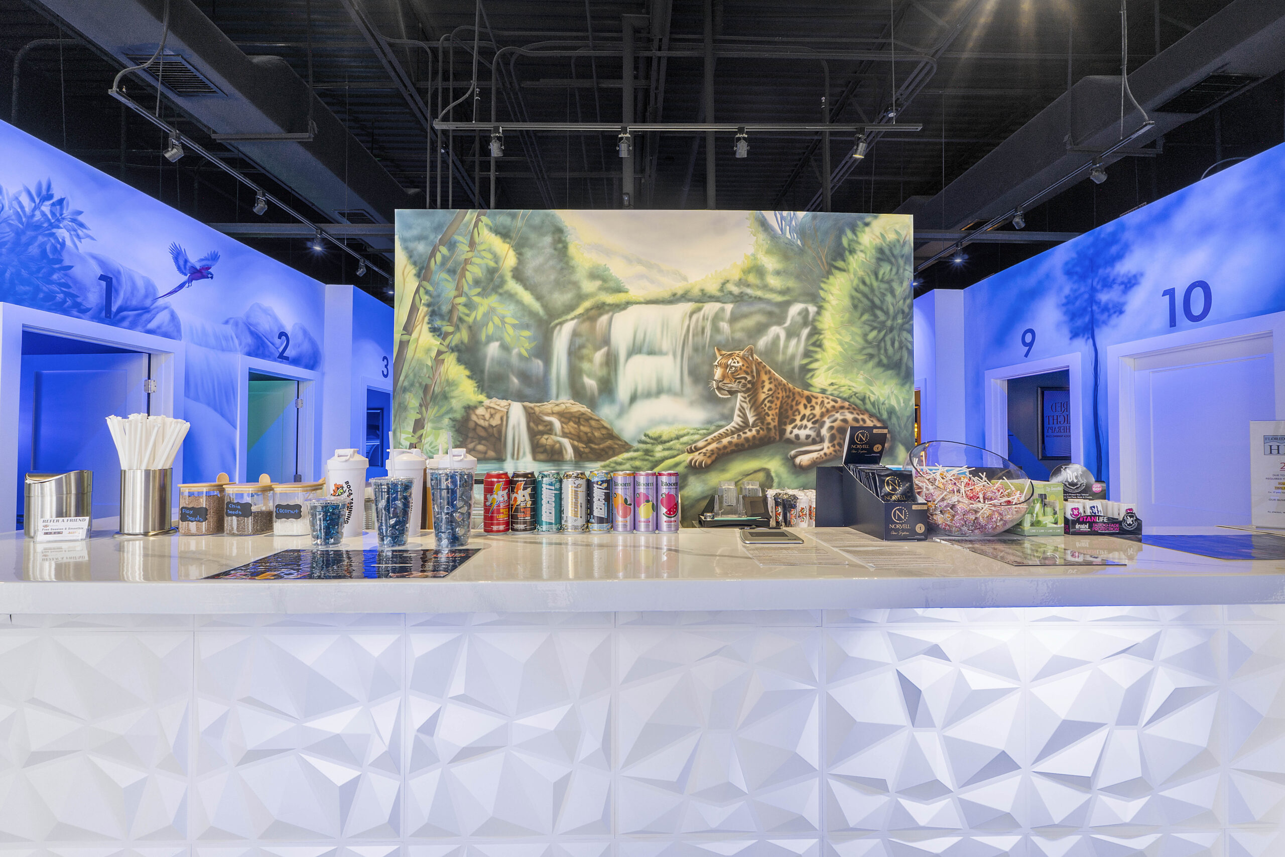 Inside Boca Tanning Club's Boynton Beach salon