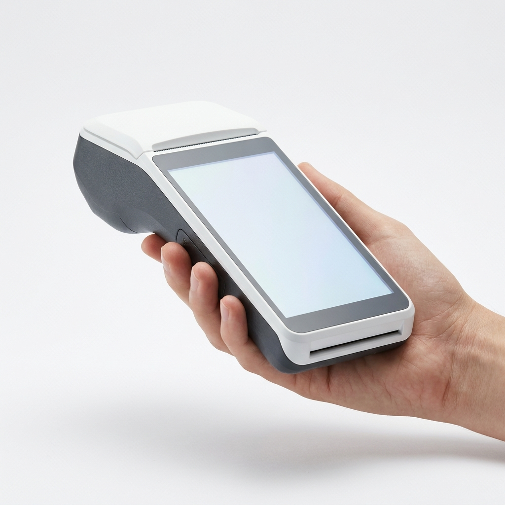 Clover Flex handheld point-of-sale device with receipt printer