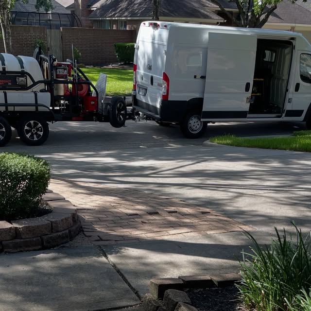 Our Equipment On-Site - H2O Prime Pressure Washing