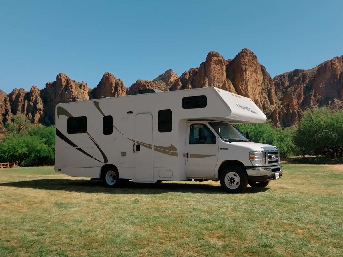 Representative Class C motorhome image — exact Thor Majestic 23A photos coming