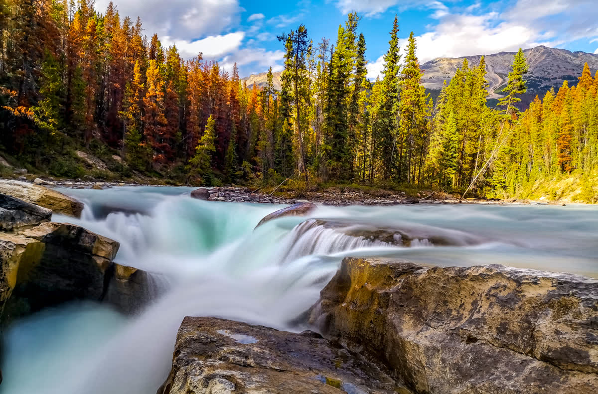 Sunwapta Falls, Jasper National Park