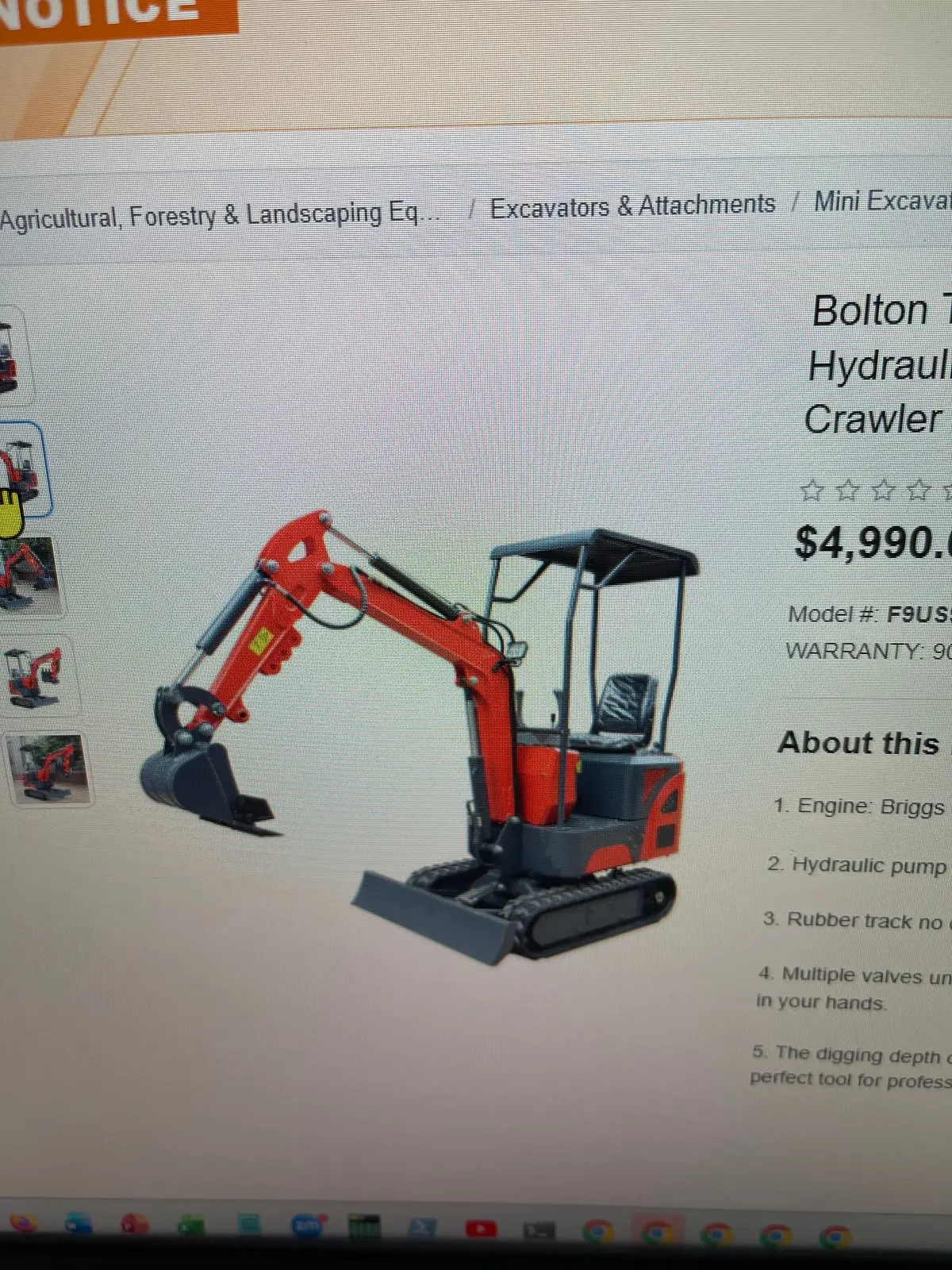 1995 Case SV185 Trencher