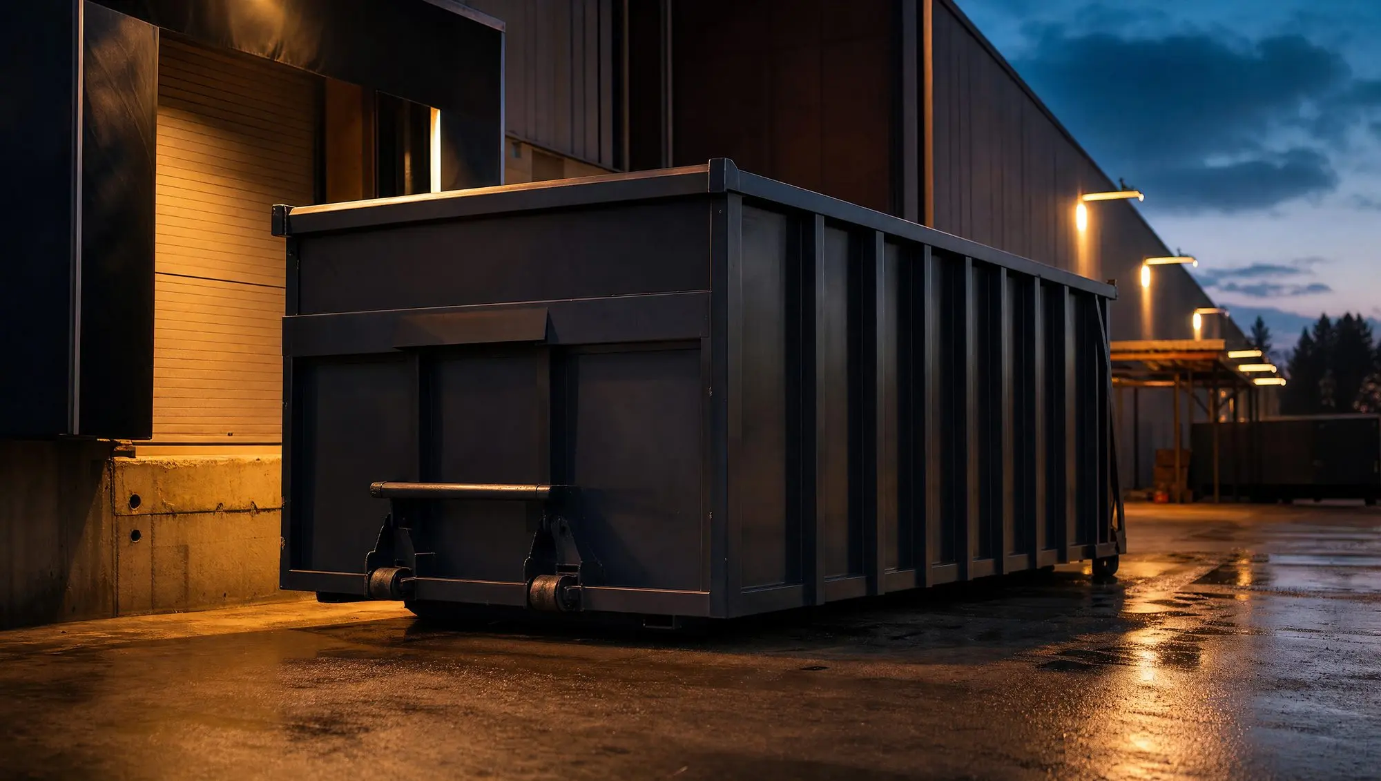Commercial dumpster rental