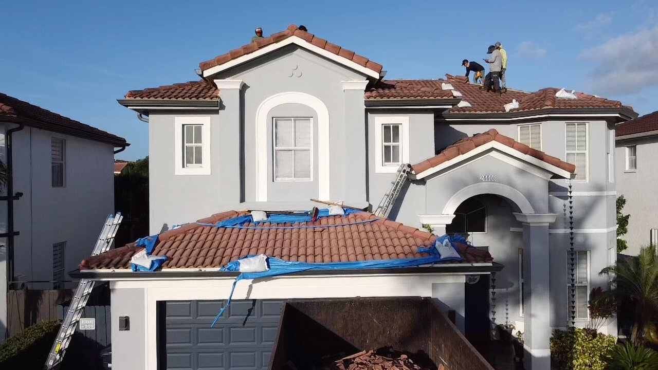Barrel Tile Roof — Reliable Roofing FL
