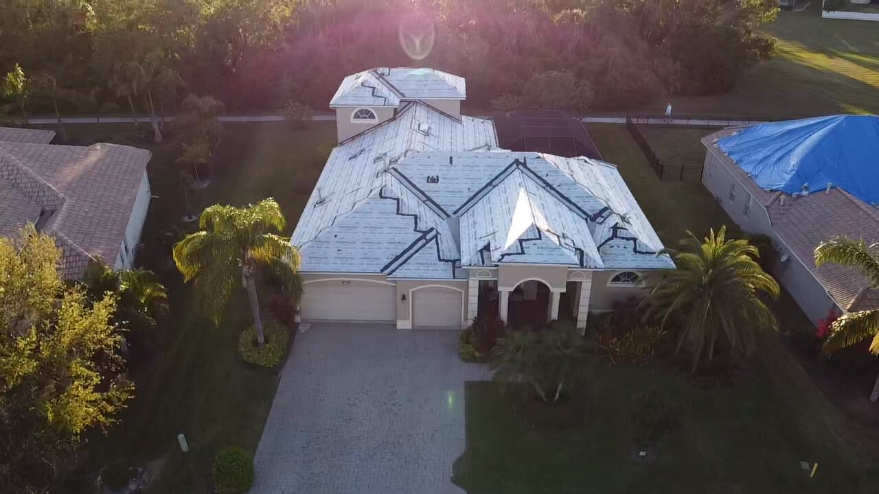 Mitered Tile Roof — Reliable Roofing FL