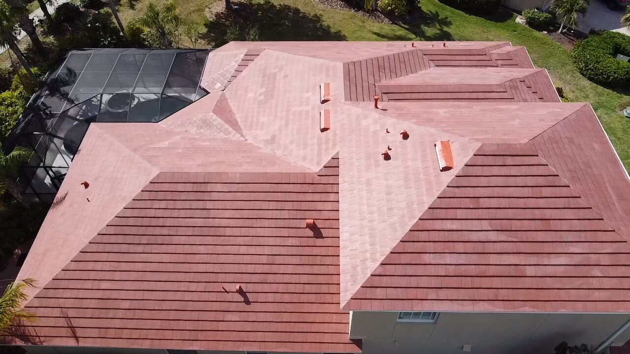Mitered Tile Roof — Reliable Roofing FL