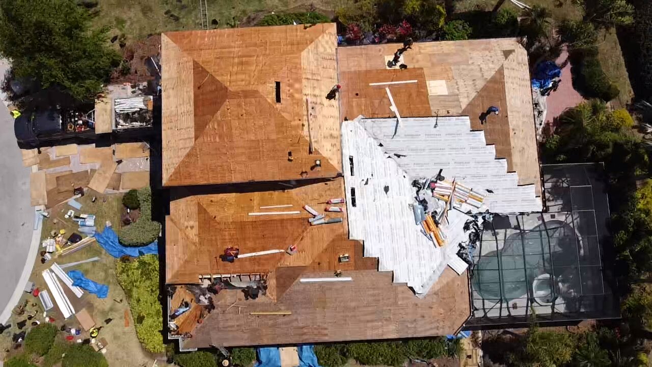 Mitered Tile Roof — Reliable Roofing FL