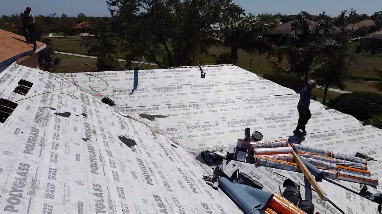 Mitered Tile Roof — Reliable Roofing FL