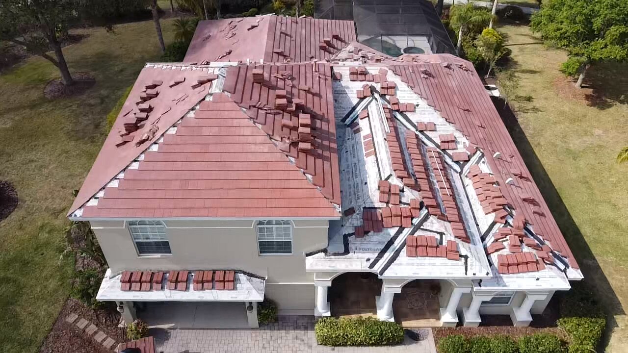 Mitered Tile Roof — Reliable Roofing FL