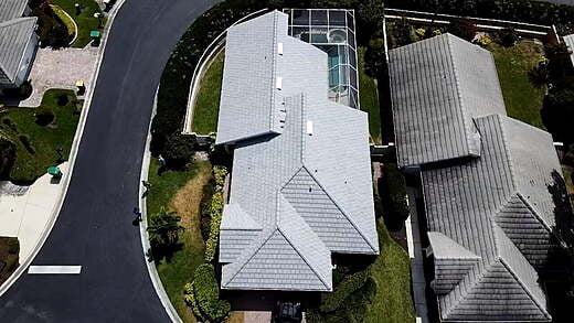 Florida Home — Tile Roof Completed